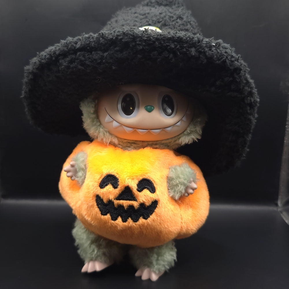 Labubu Clothes - Halloween Pumpkin 🎃 Outfit